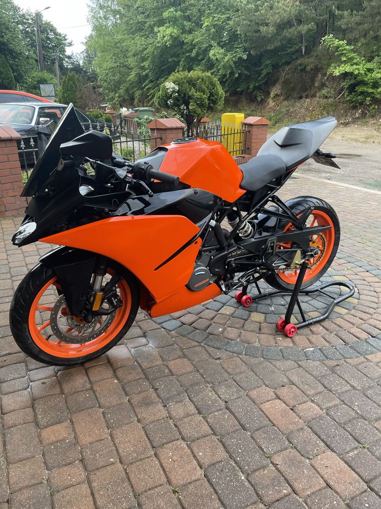 KTM RC 125 Doinwestowany Gotowy na sezon yzf cbr rs4