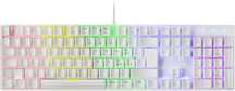 Klawiatura gamingowa mechaniczna  Mars Gaming MK422 biała
