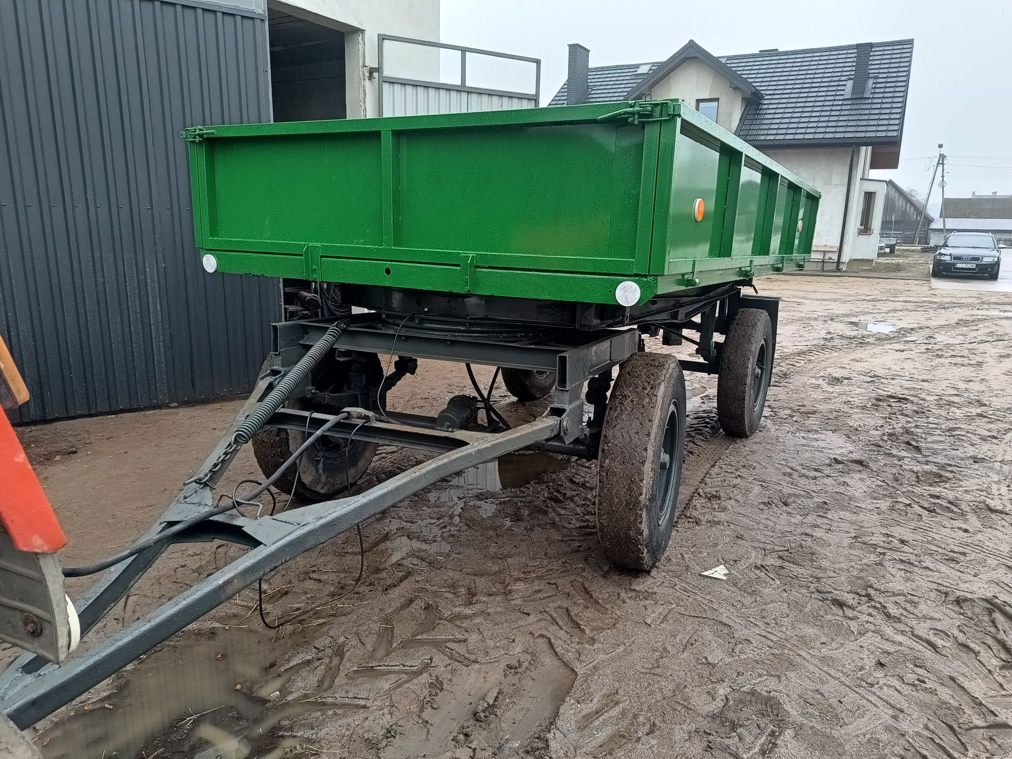Przyczepa wywrotka Autosan d47 (4,5t) d50, d44, thk5 Zarejestrowana