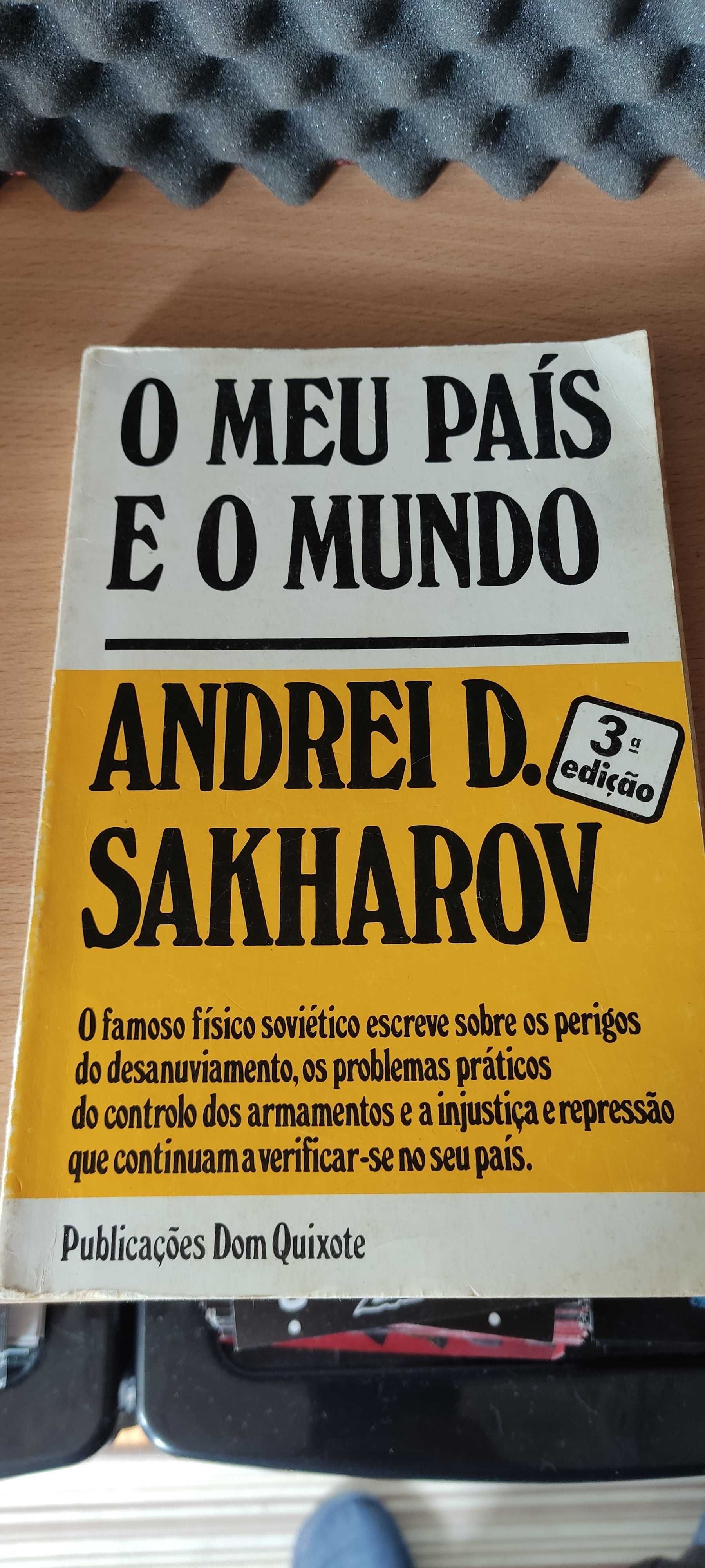 Livro "O Meu País e o Mundo" (Andrei D. Sakharov)