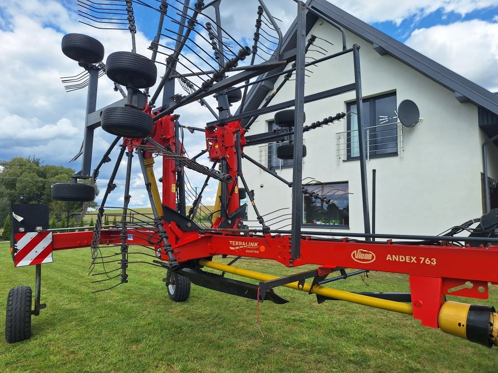 Zgrabiarka Vicon Andex 763 vario Quattro Terralink  claas krone kuhn