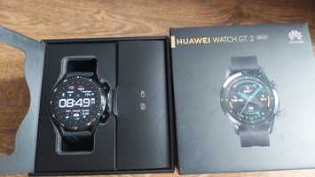 Huawei watch GT2 smartwatch czarny sprawny komplet