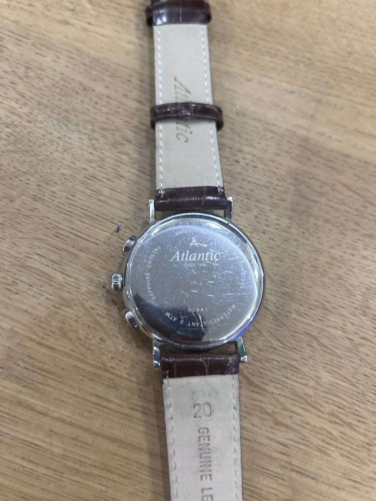 Zegarek Atlantic. Seacrest Chronograph. Super stan