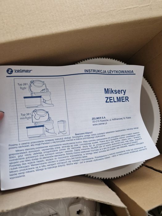 Sprzedam nowy mikser Zelmer