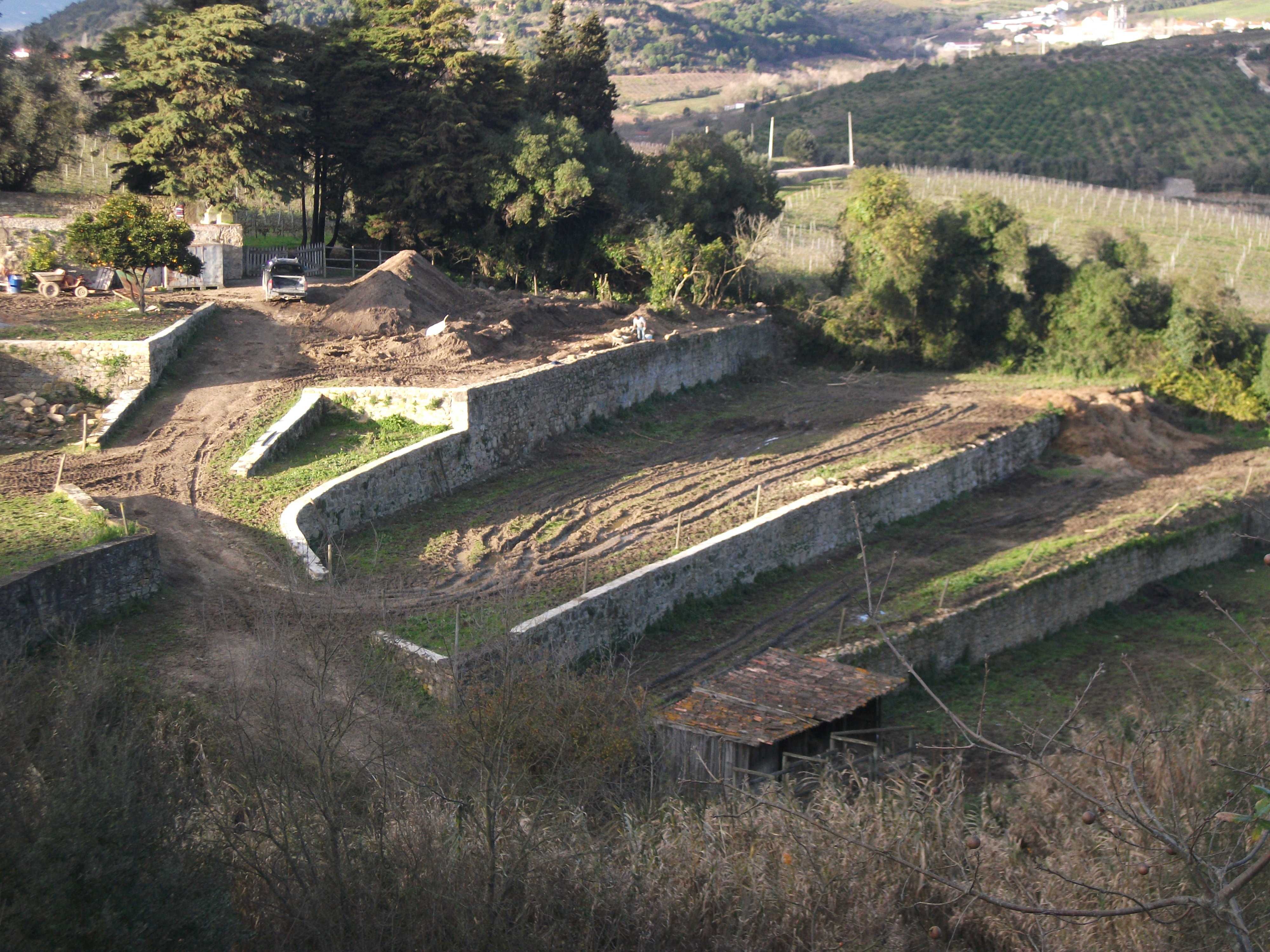 Construção de Muros de Pedra