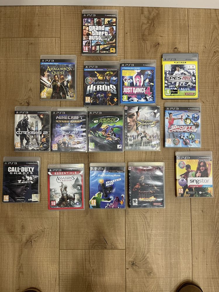 Jogos PS3 - Não vendo separado -