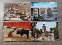 72 kolorowe pocztówki z Hiszpanii lata 70-te