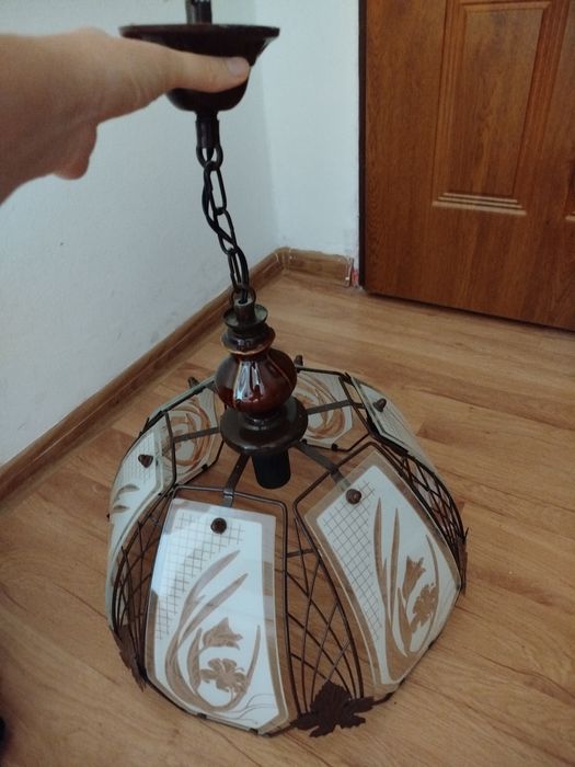 Żyrandol PRL Timex - T