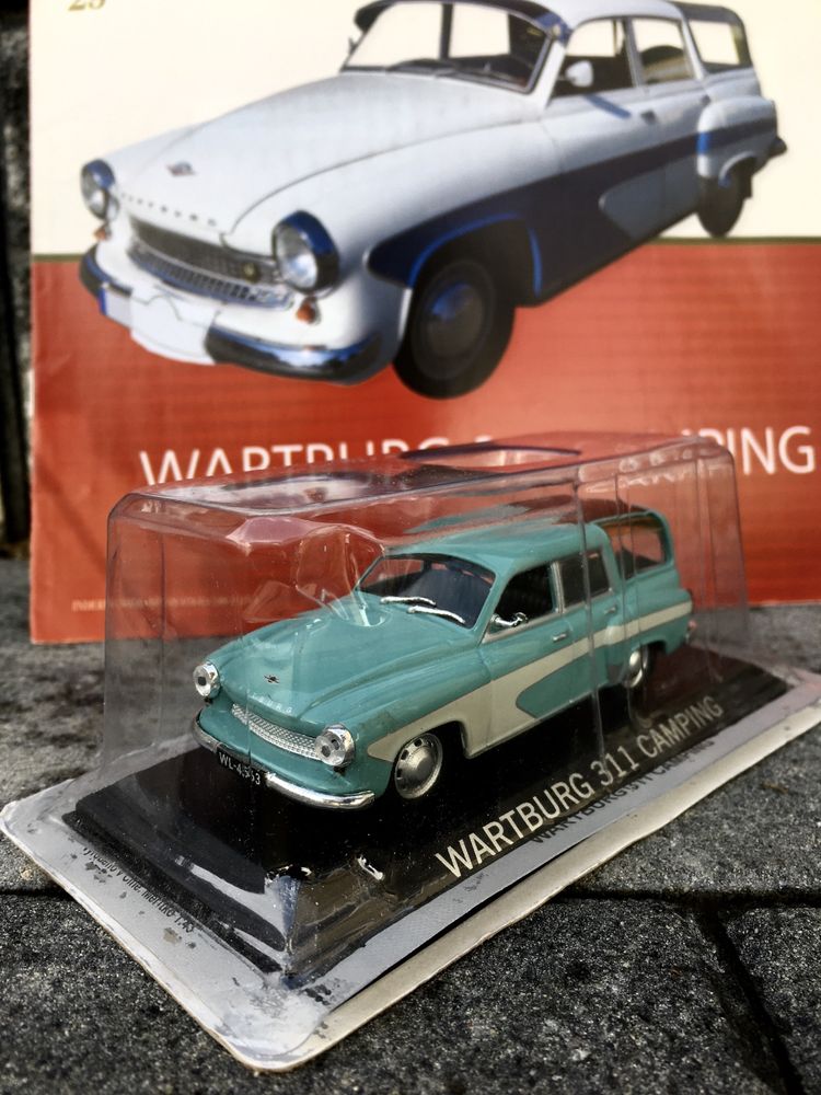 Czasopismo - WARTBURG 311 CAMPING-auta PRL,model,auta,kolekcja