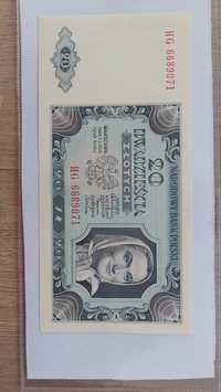 20 zł 1948 piekny banknot okazja bez obiegu