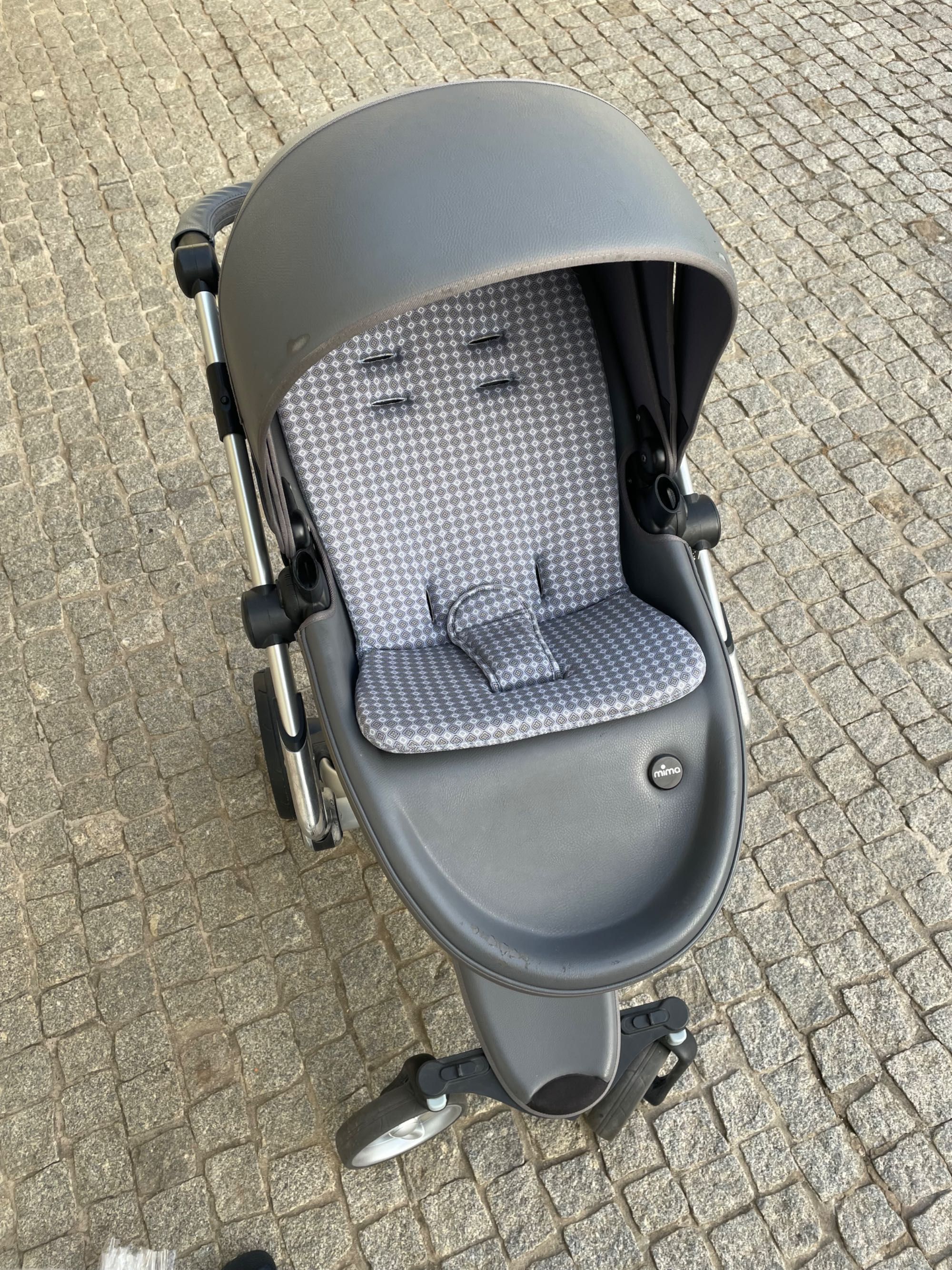 Carrinho bebé MIMA + Duas babycoques
