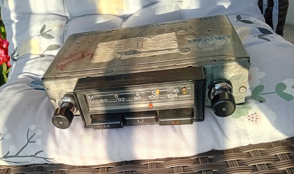 radio samochodowe zabytek, oldtimer, klasyk