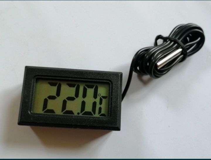 Termometr elektroniczny LCD z sondą
