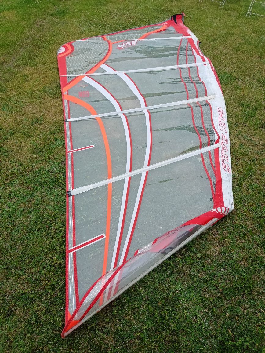 Żagiel windsurfingowy 6.7 GAN. Stan BDB.