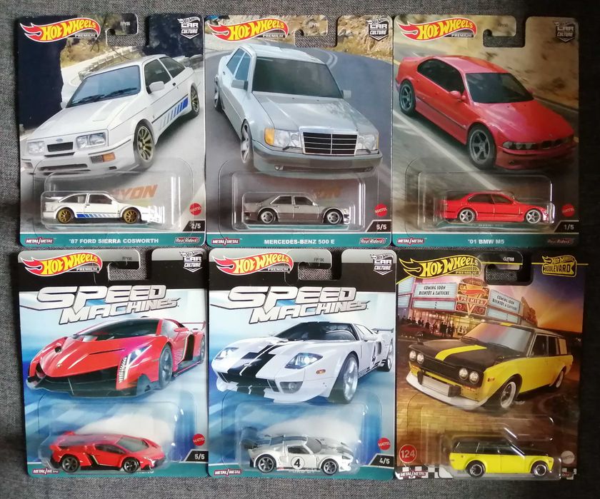 Hot wheels premium Novos