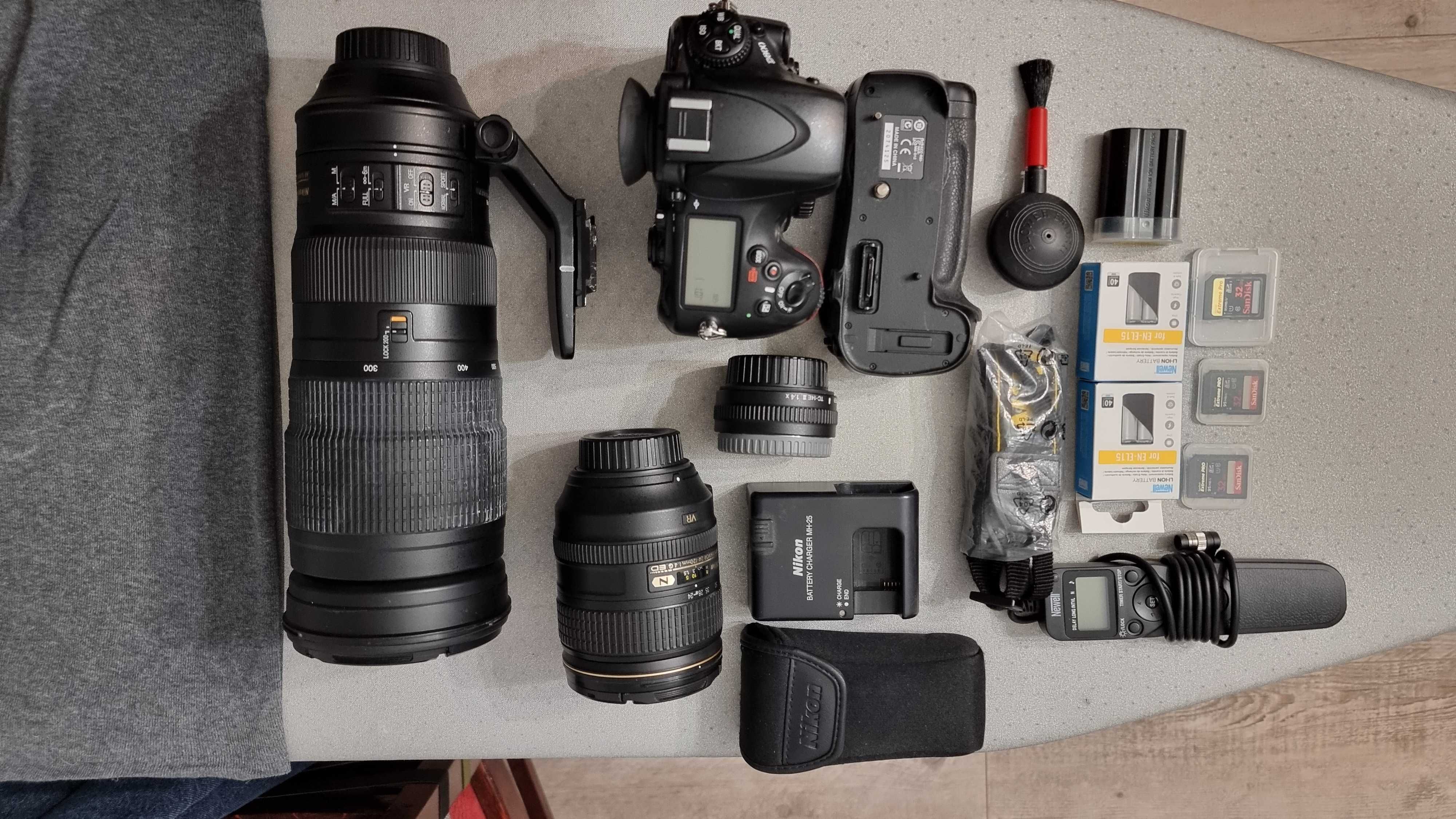 NIKON D800 zestaw fotograficzny