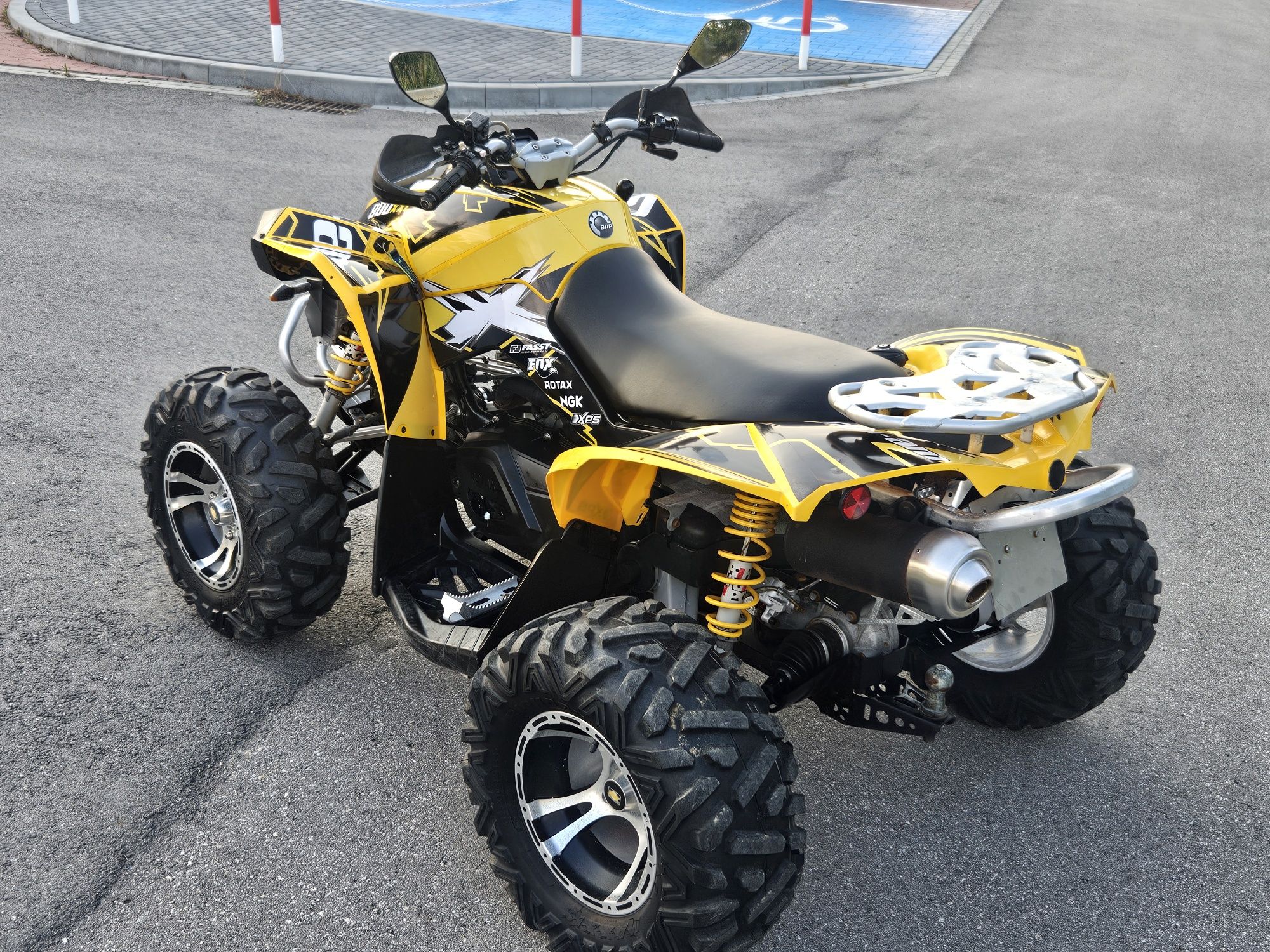Can am renegade 800 Zadbany Mega Szeroki Doposażony Dokumenty quad