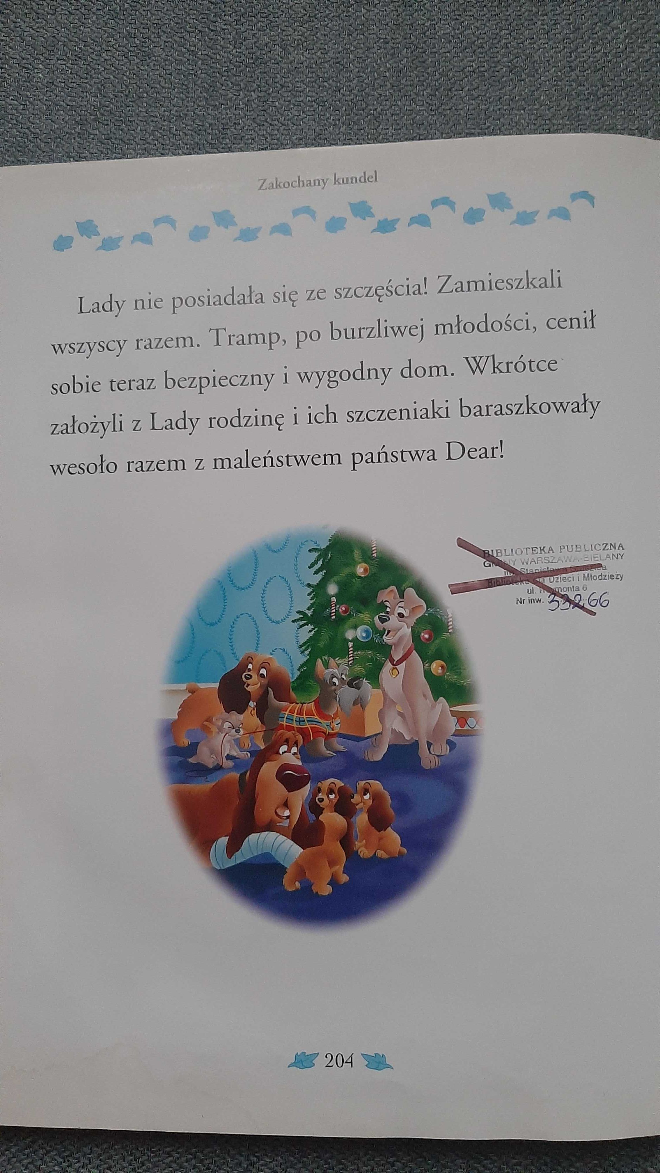 Disney zaczarowany zwierzyniec Bambi Dumbo Aryskotraci 101 Dalmatyńczy