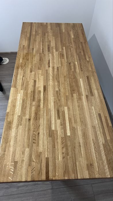 Dębowe biurko LOFT 190x80cmx85cm - dla wysokich - SUPER OKAZJA