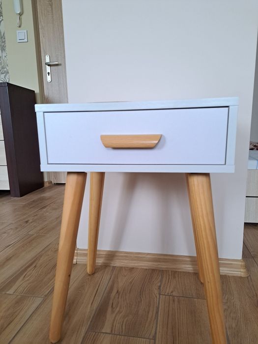 Szafka nocna biała