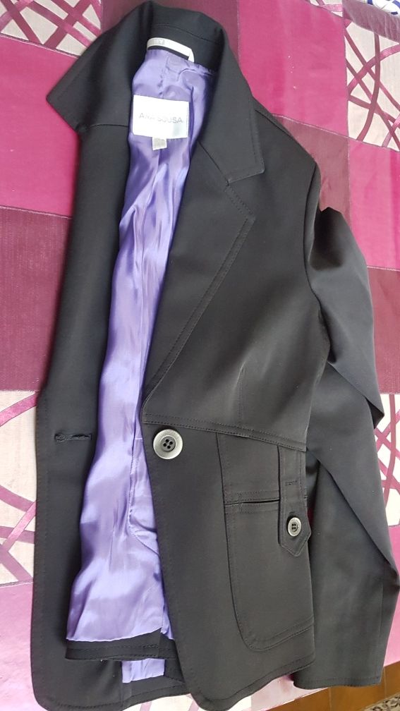 Blazer  preto Ana Sousa como novo