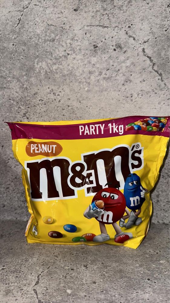 Драже M&m's з арахісом,1кг , Німеччина