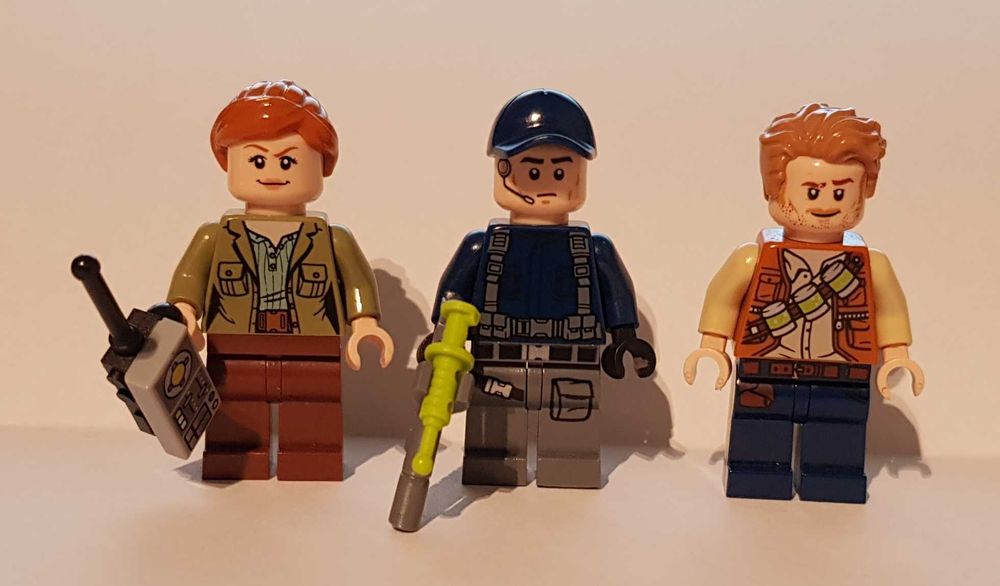 Lego Jurassic World figurki Gallimimus and Pteranodon Breakout 75940