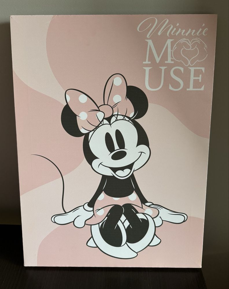 Obrazy Myszka Miki Disney - Bardzo Dobry Stan.