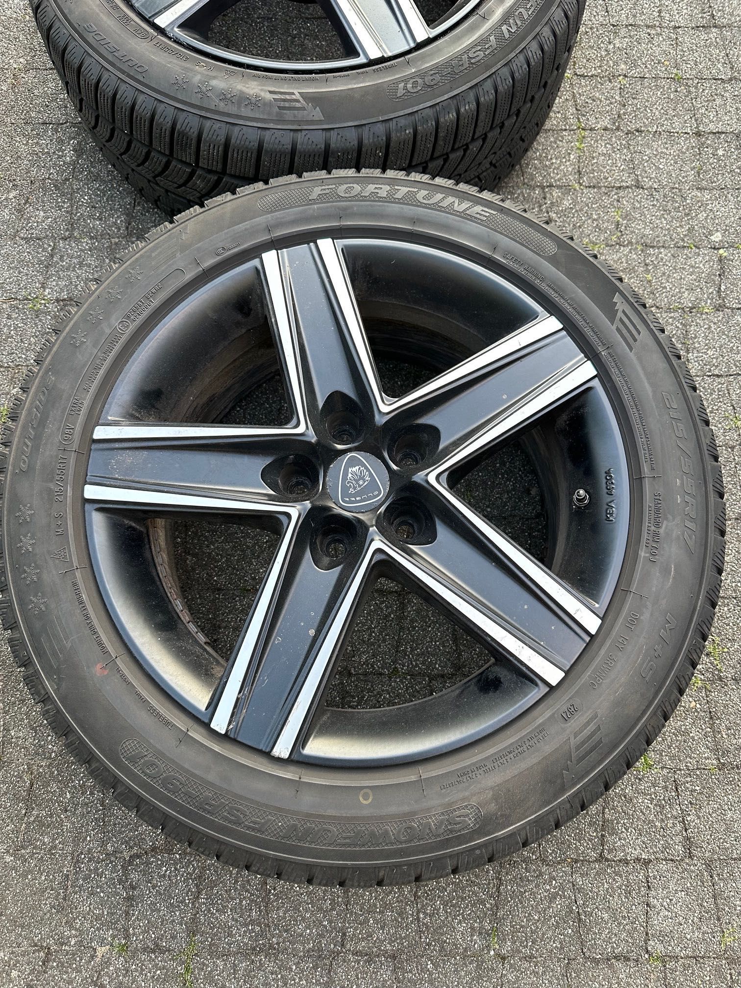 Koła Renault Laguna 3, Megane, Scenic 17" 5x114.3 z oponami zimowymi