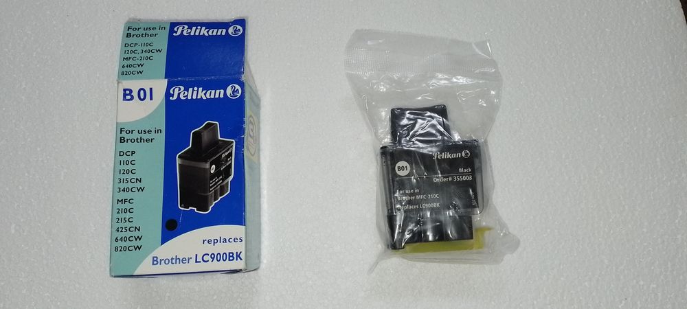 Tinteiros pretos Brother LC900BK - impressoras - novos e selados