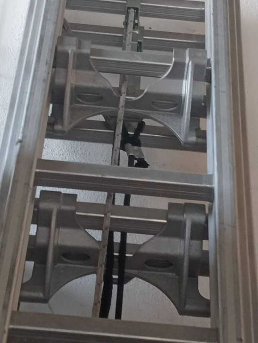 Escada 100% alumínio extensível de 3 lances