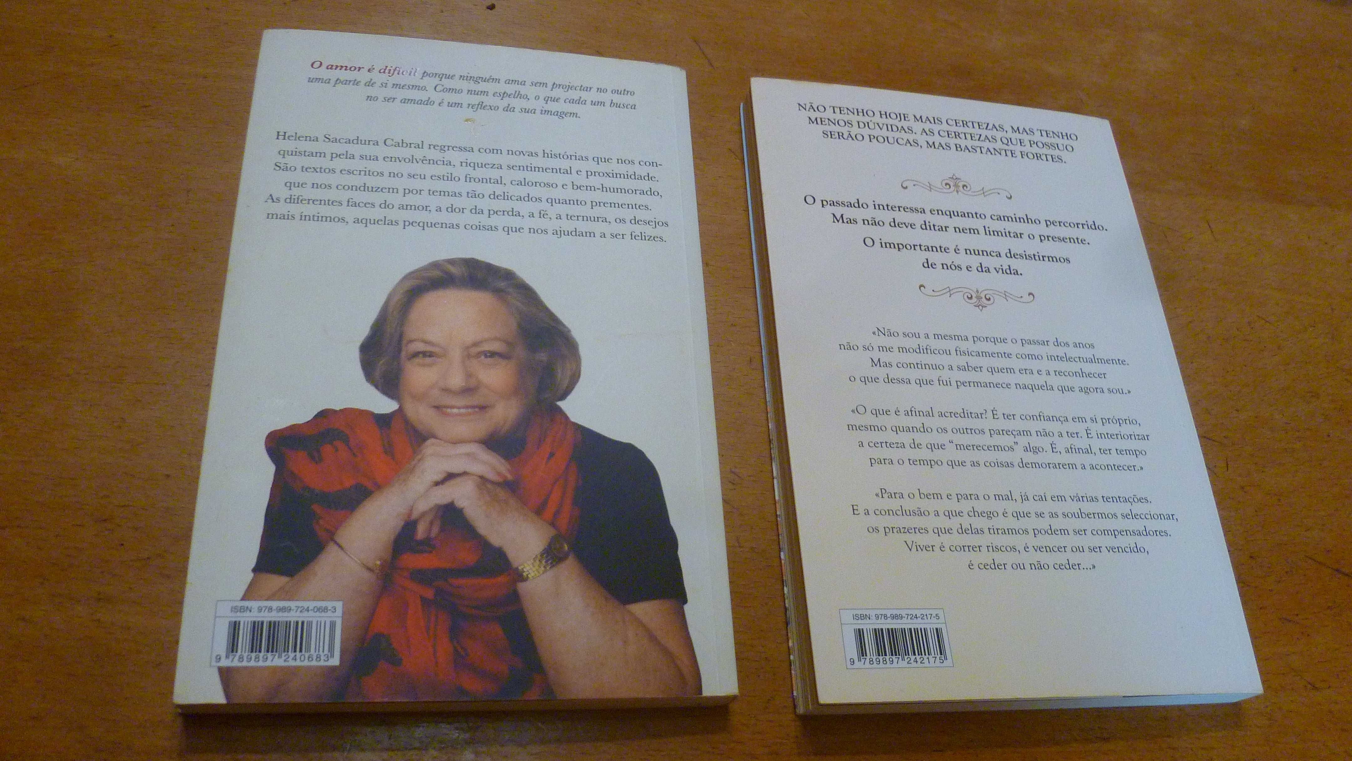 2 livros de Helena Sacadura Cabral