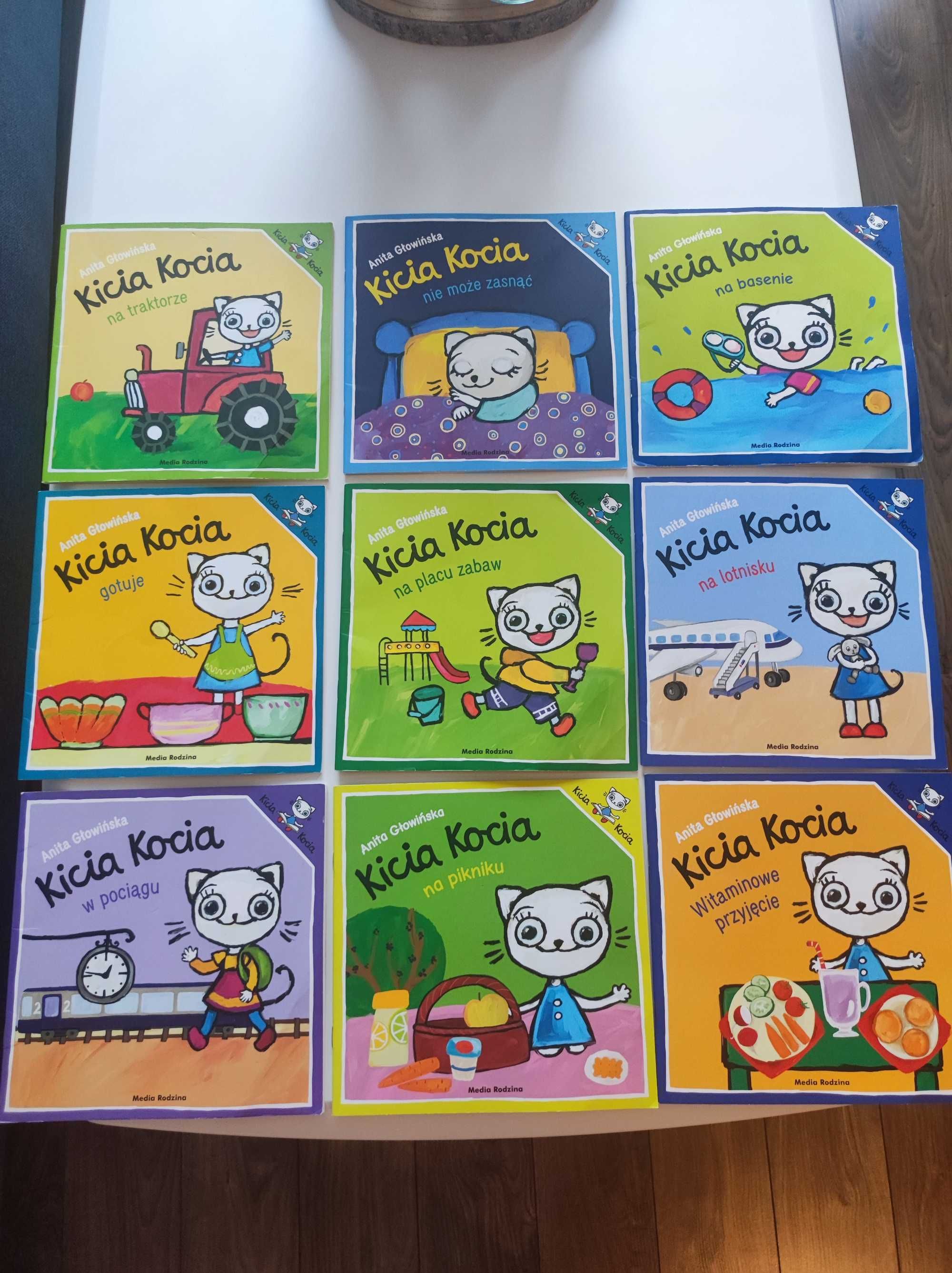 Książki Kicia Kocia 27 sztuk