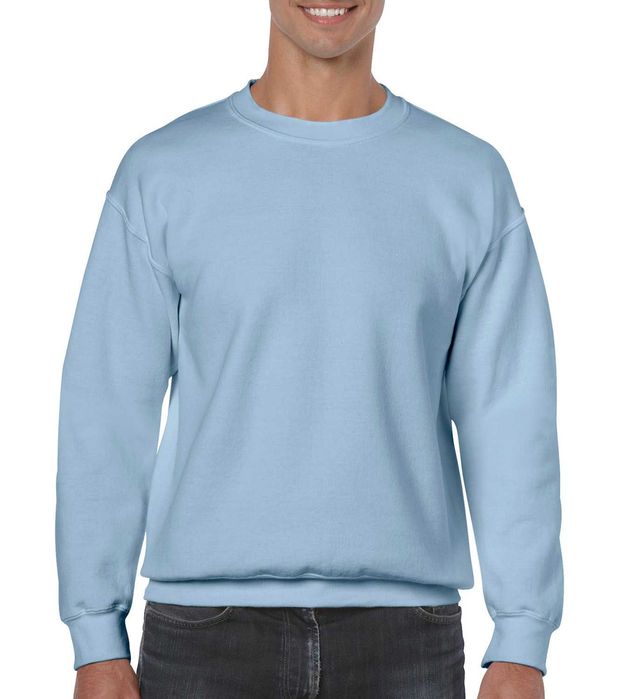 Bluza męska GILDAN Heavy Cotton jasnoniebieska L