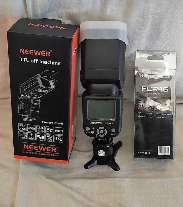 Flash Neewer NW-562N TTL para Nikon+FCR-16+FC-16
