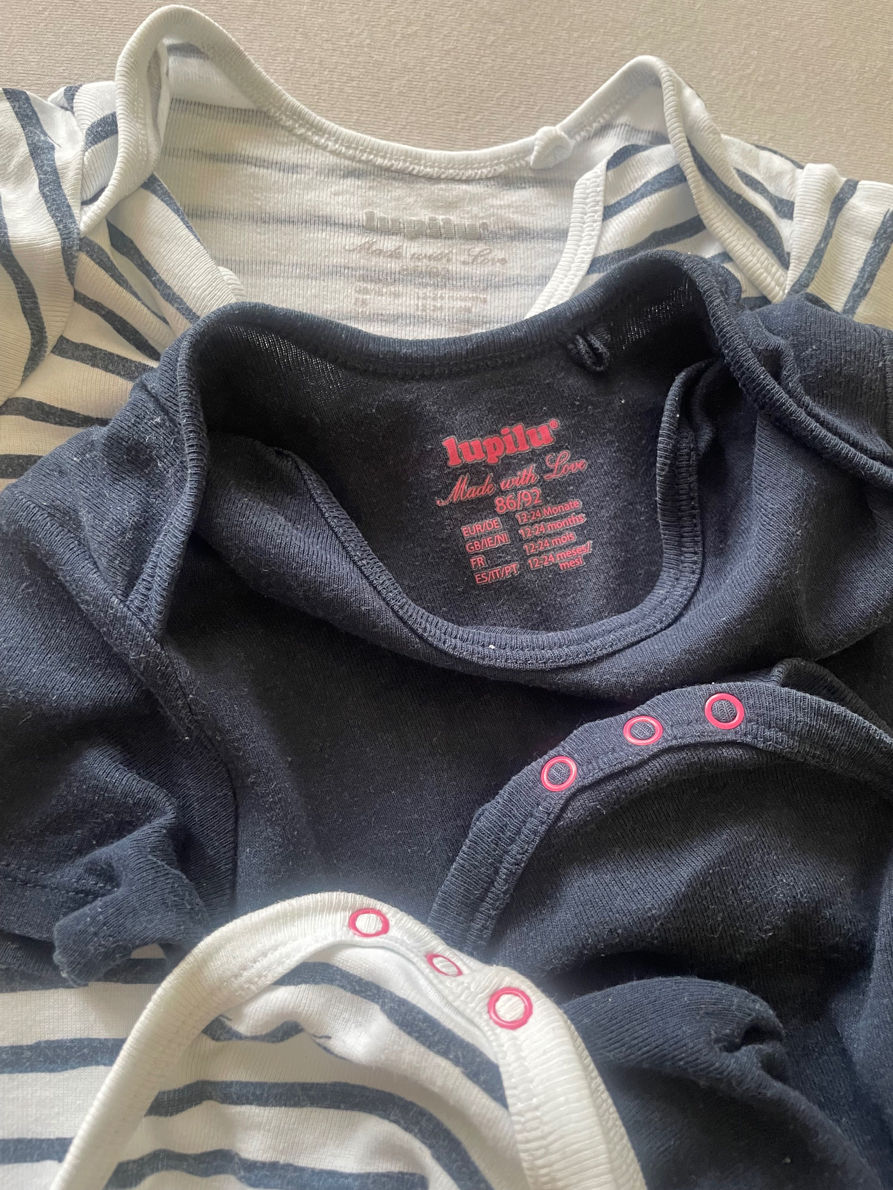 Body 2 szt. Rozm 86/92 krótki rękaw