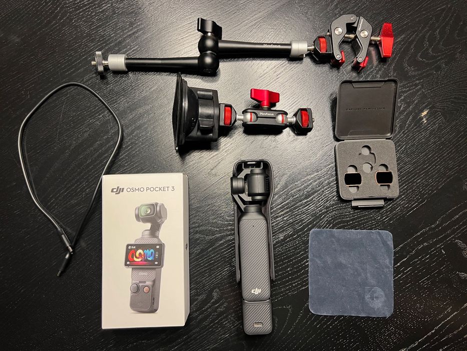 DJI Pocket 3 + PolarPro ND (ND8 i ND256), DJI Care Refresh do 08.07.26