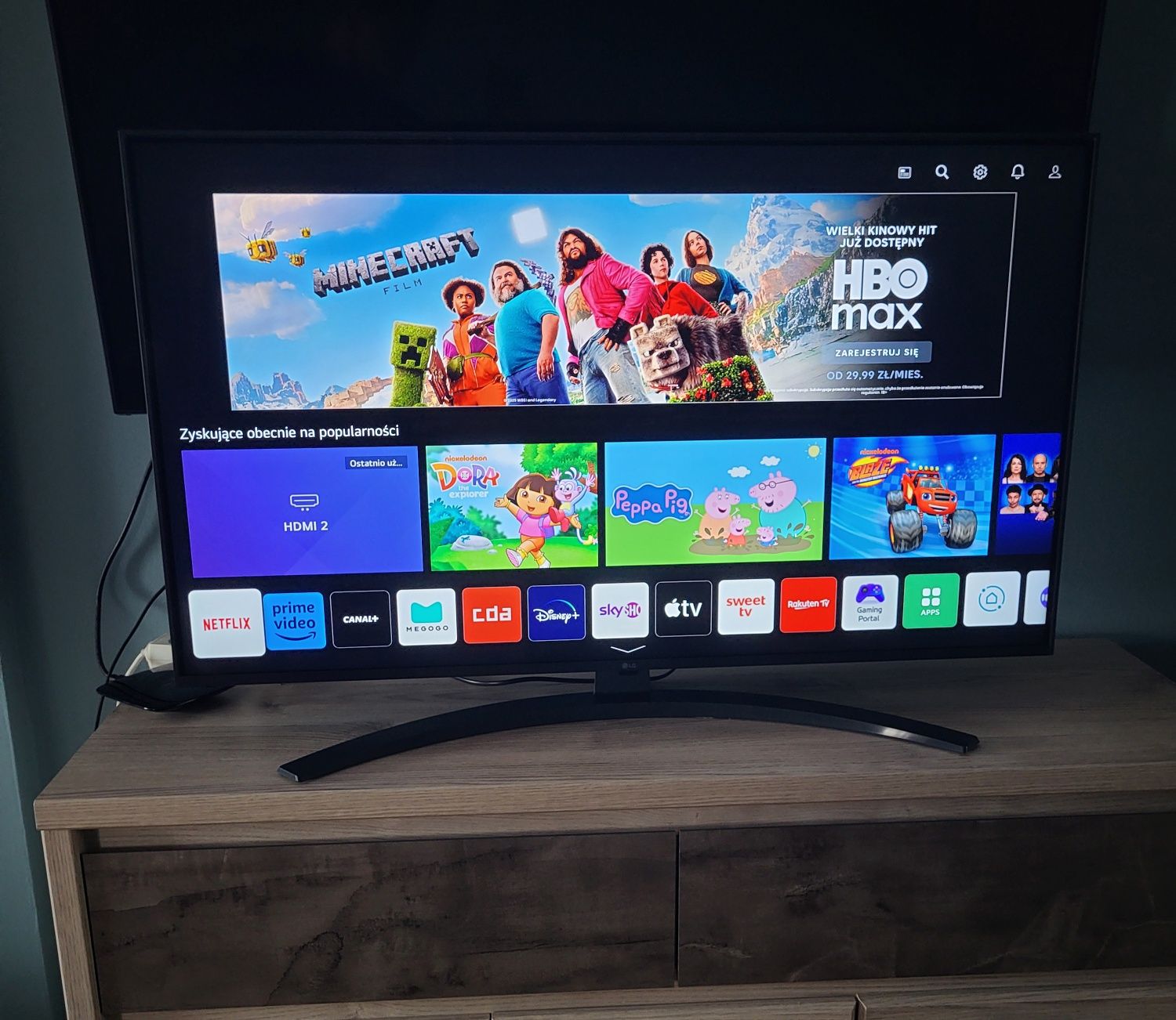 LG 43" SmartTV 4K