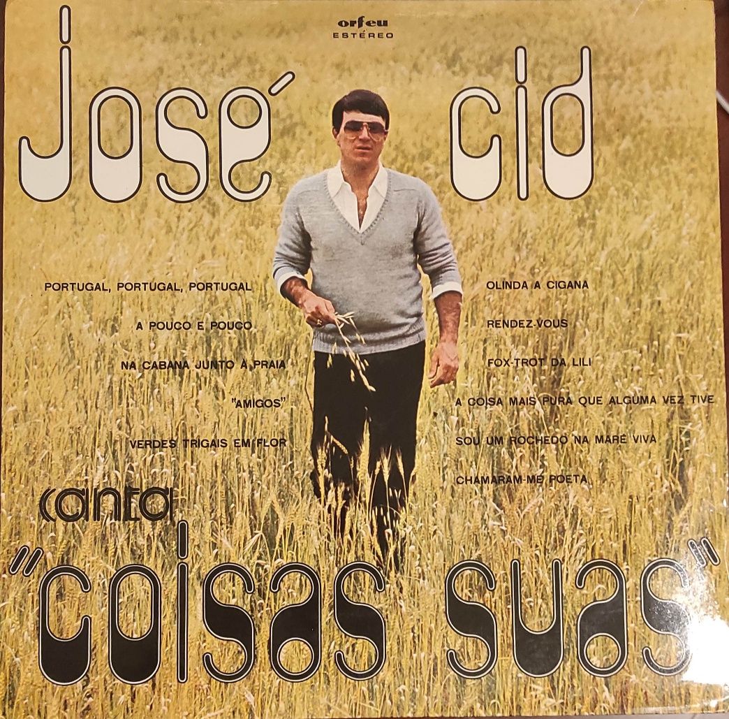 Disco vinil José Cid - Coisas sua