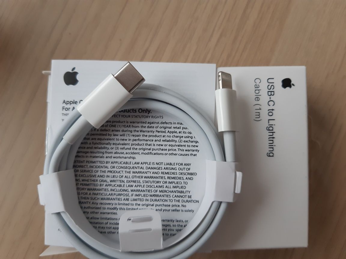 Kabel USB-C to Lightning do iPhone NOWY