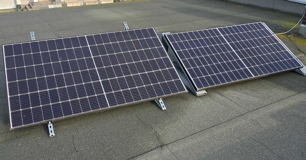 Zestaw panele PV fotowoltaiczne 800w + falownik 800W