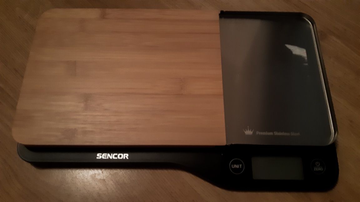Elektroniczna waga kuchenna z deską - Sencor SKS 6500BK