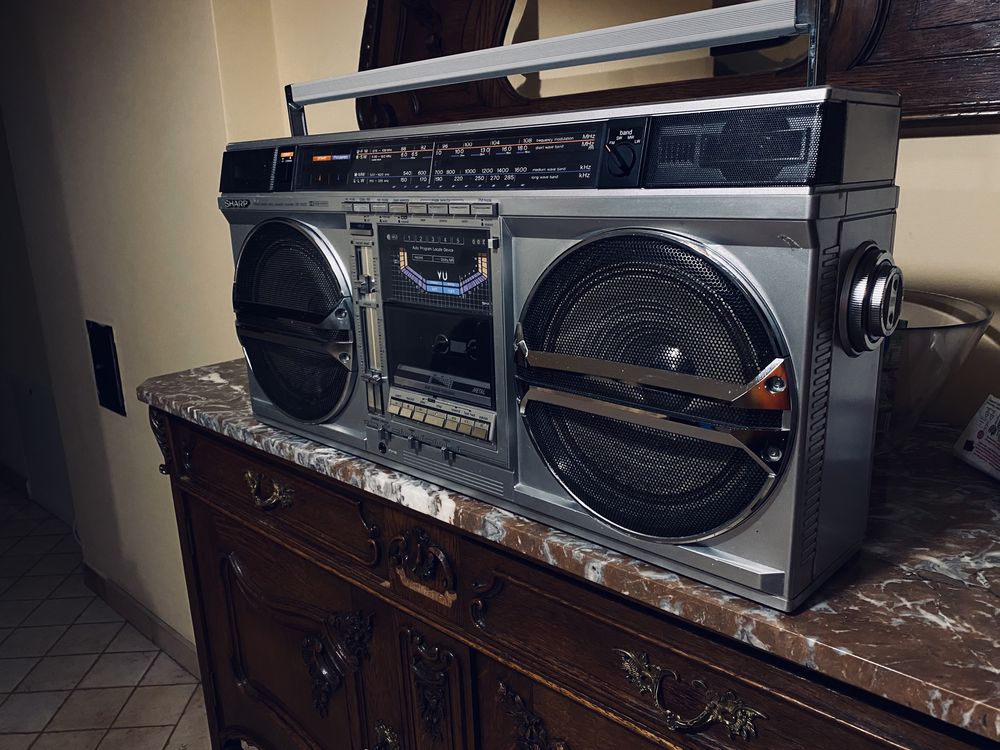 Sharp GF-9000 ghettoblaster boombox radiomagnetofon