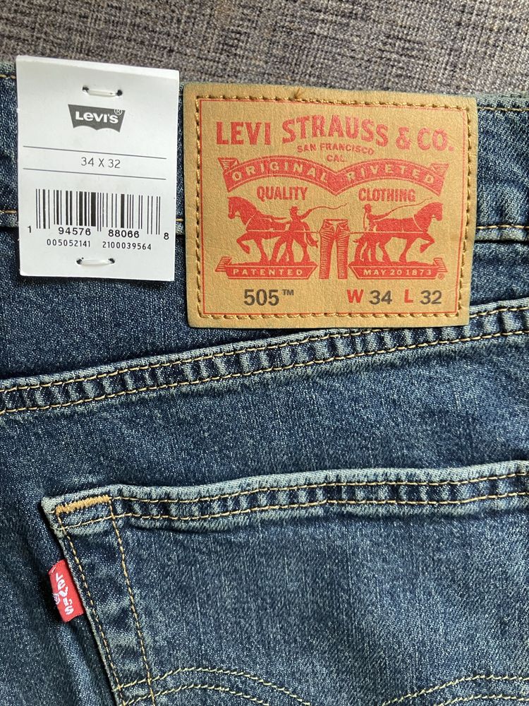 Levi’s 501, 505 Нові Оригінальні джинси, штани