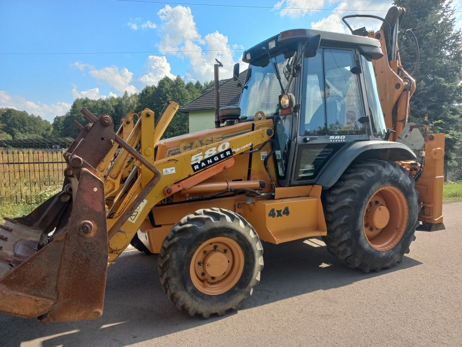 Case sle 580 koparko ładowarka