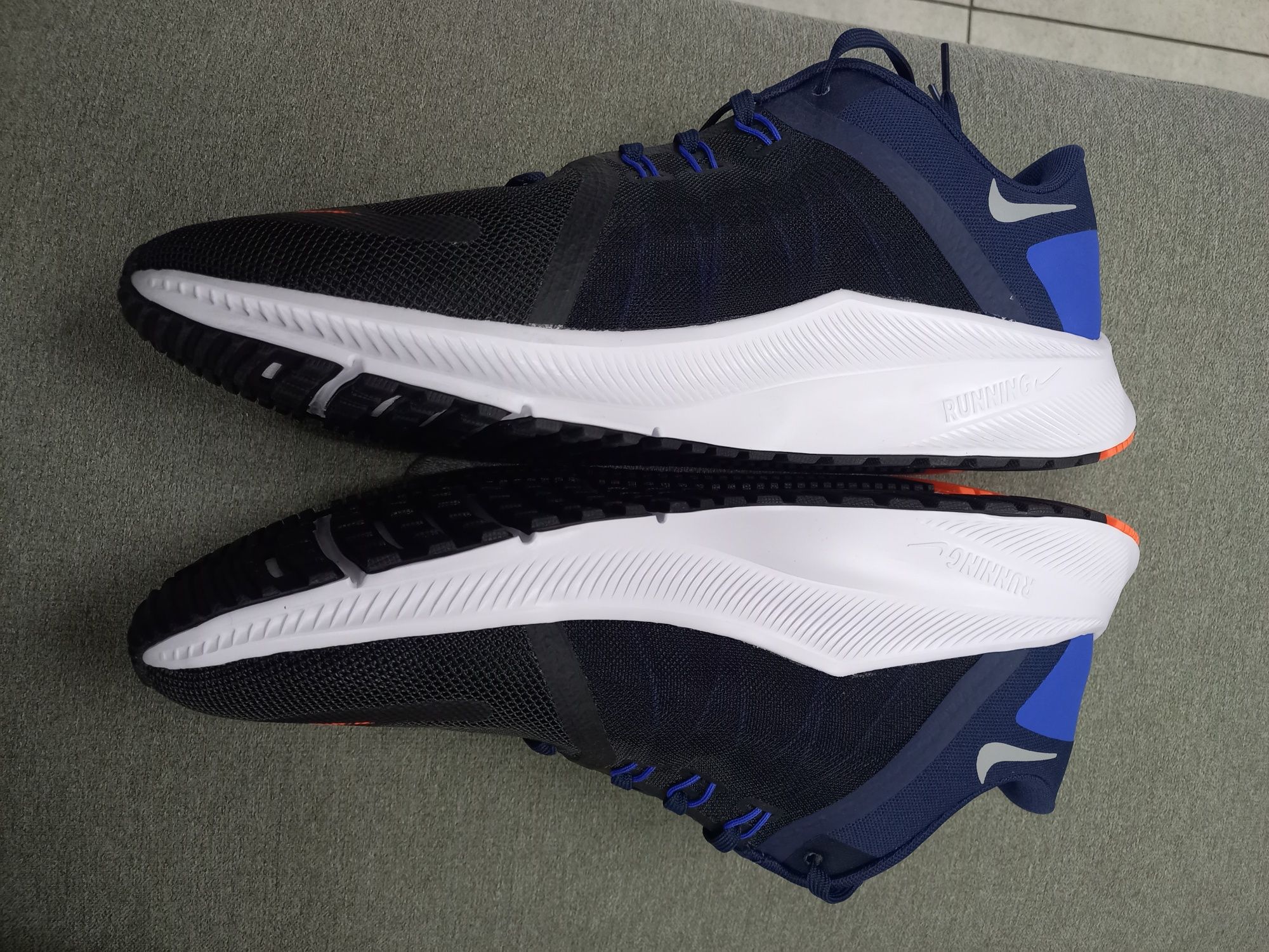 Кросівки Nike QUEST 4 BLACK/BLUE DA1105-004 оригінал