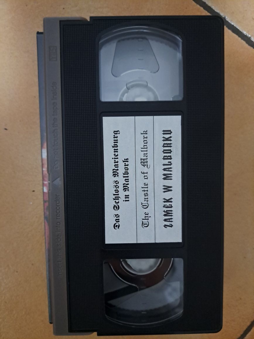 Zamek w Malborku kaseta video VHS