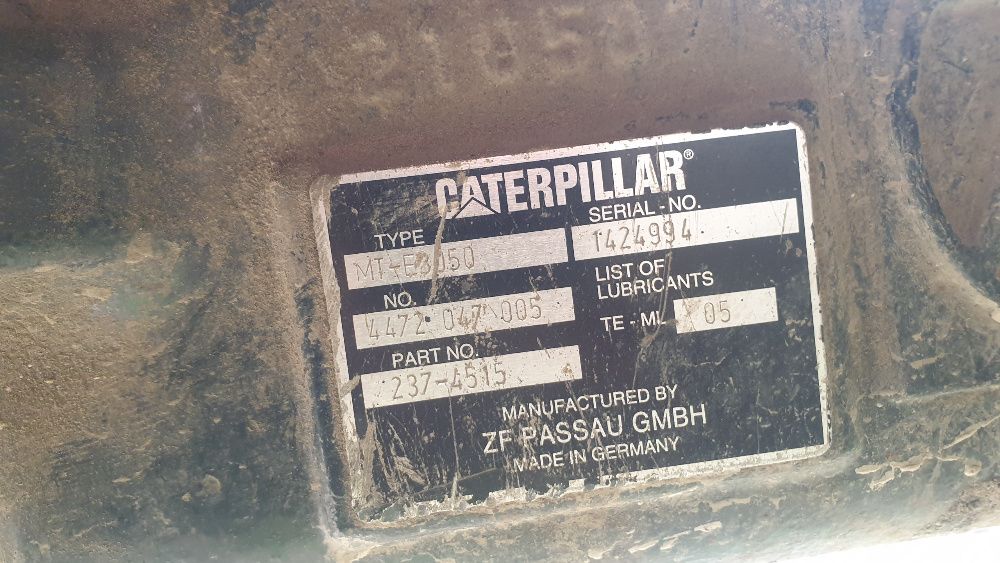 koparka cat 313 d 316d 315d obudowa pochwa mostu zf MT - E 3050