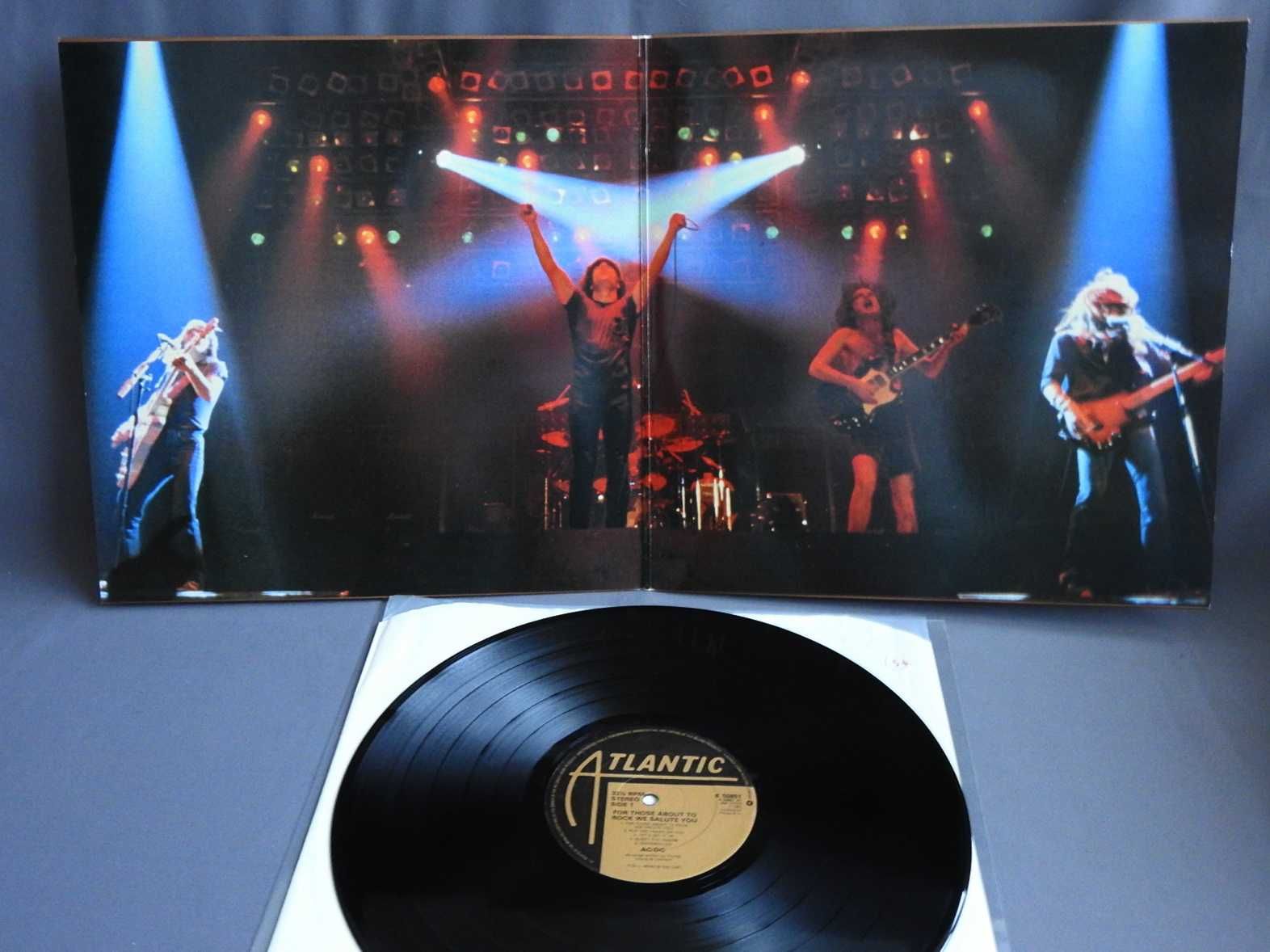 AC/DC ‎For Those About To Rock We Salute You LP UK пластинка 1981 NM