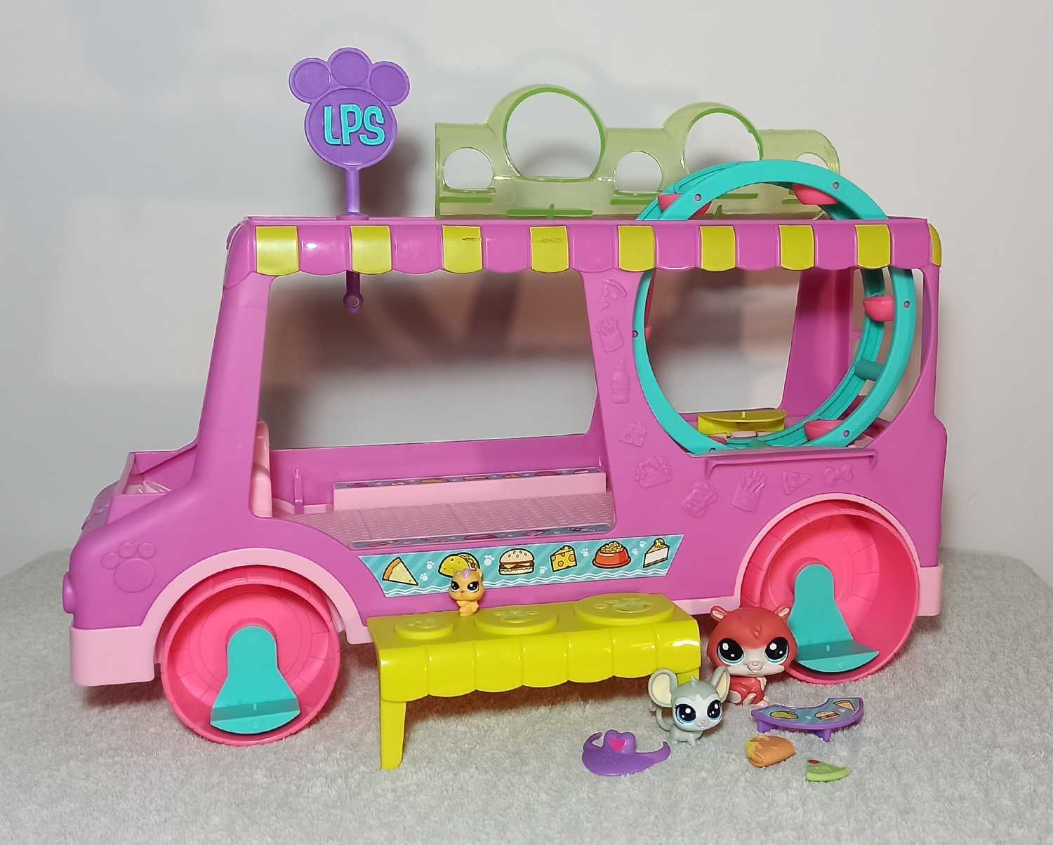 Samochód food truck Littlest Pet Shop